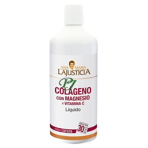 [0502049] Colageno Con Magnesio Y Vitamina C Liquido 1L Cereza - Ana Maria Lajusticia