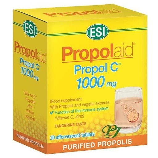 [0502139] Propoleo C 1000 Mg. Efervescente 20 Comprimidos - Esi