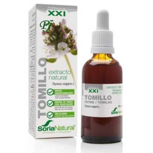 [0502254] Extracto Tomillo 50Ml  Formula Xxi - Soria Natural