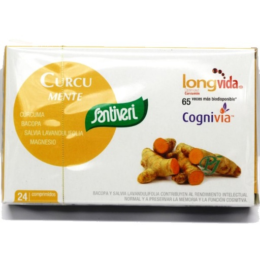 [0502293] Curcu Mente 24 Comprimidos - Santiveri