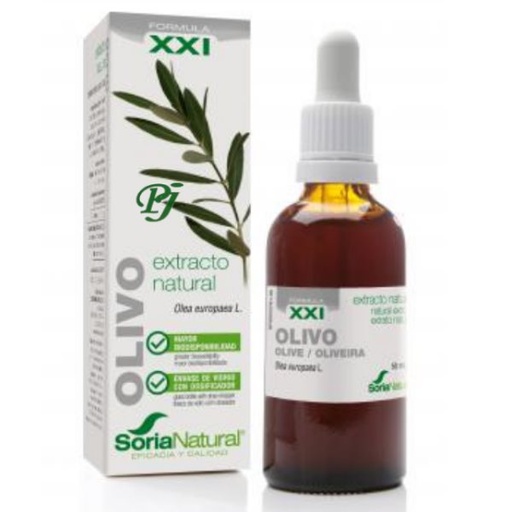 [0502336] Extracto Olivo 50Ml Formula Xxi - Soria Natural