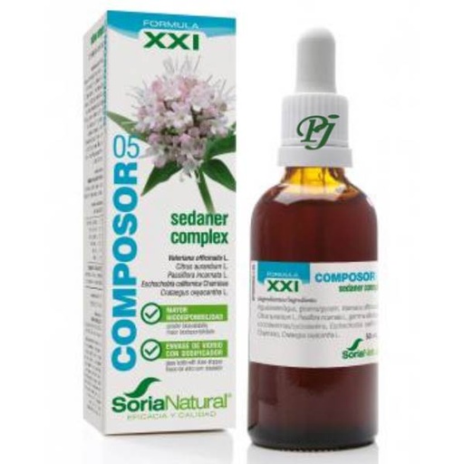 [0502504] Composor 05 Sedaner Formula Xxi 50Ml - Soria Natural