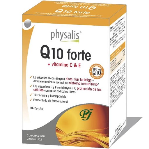 [0502612] Q10 Forte+Vitamina C&E 30 Capsulas - Physalis