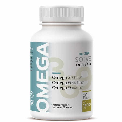 [0502677] Omega 3-6-9 50 Perlas 1400Mg - Sotya