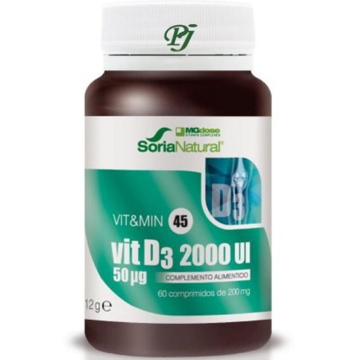 [0502753] Vitamin 45 Vit D3 60 Comprimidos - Soria Natural