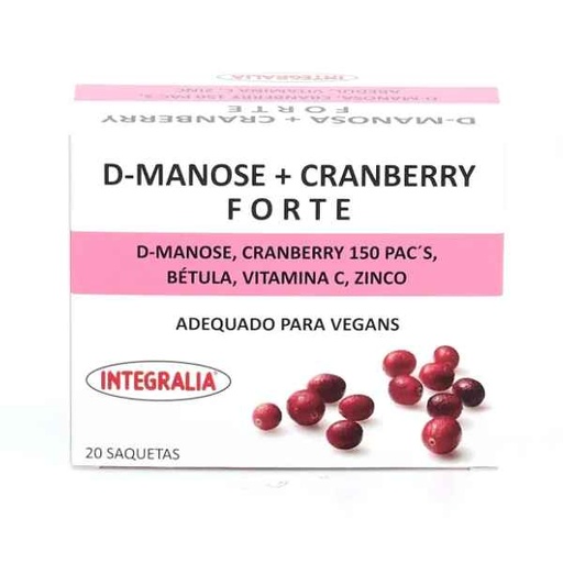[0502783] D-Manosa+Cranberry Forte 20 Sobres - Integralia