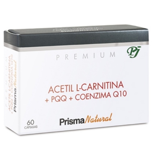 [0502889] Acetil L-Carnitina +Pqq +Q10 60 Capsulas - Prisma Natural