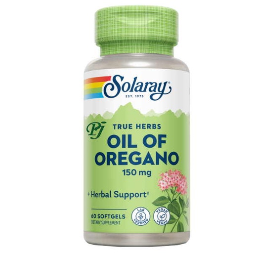 [0502911] Aceite De Oregano 60 Cápsulas - Solaray