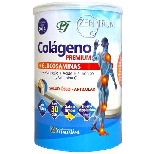 [0502942] Colageno Premium +Glucosaminas Bote 360Gr Zentrum - Ynsadiet