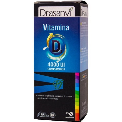 [0502972] Vitamina D3 90 Comprimidos 4000Ui - Drasanvi