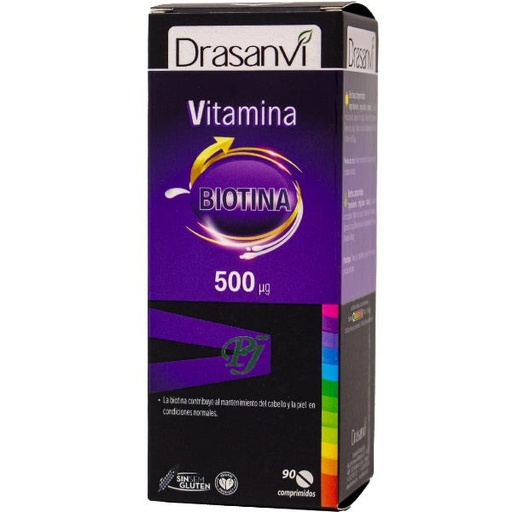 [0502976] Vitamina H Biotina 90 Comprimidos 500Mg - Drasanvi
