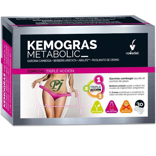 [0503053] Kemogras Metabolic 30 Capsulas - Novadiet