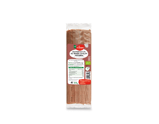 [400444] Espaguetis De Trigo Espelta Integral Bio 500 Gr. - El Granero