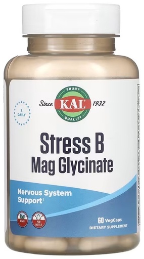 [0503109] Stress B Mag Glycinate 60 Cápsulas - Kal