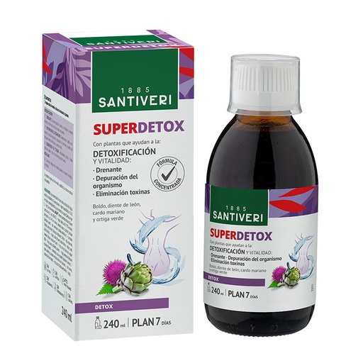[0503111] Jarabe Superdetox 240Ml - Santiveri