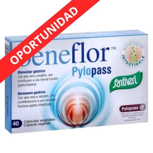 [0503112] Beneflor Pylopass 40 Capsulas - Santiveri