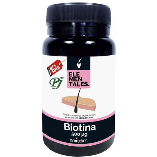 [0503138] Biotina 1 Al Dia 120 Comprimidos 500Mcg - Novadiet