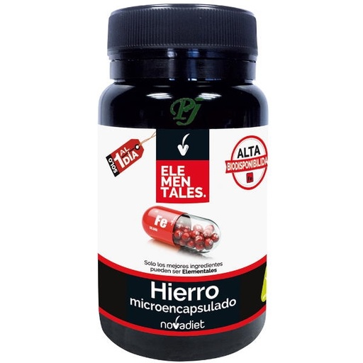 [0503143] Hierro Microencapsulado 1 Al Dia 60 Capsulas - Novadiet