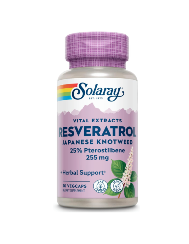 [0503190] Resveratrol 250 Mg. 30 Cápsulas - Solaray