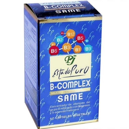 [0503237] B-Complex Same Estado Puro 60 Capsulas 772Mg - Tongil
