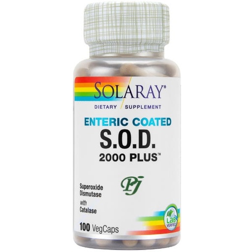 [0503273] S.O.D. 2000 Plus 100 Cápsulas 400 Mg. - Solaray