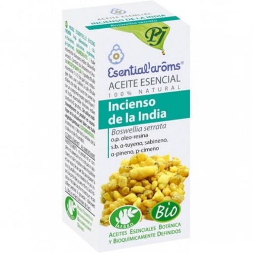 [0503412] Aceite Esencial Incienso De La India Bio 5 Ml. - Dietéticos Intersa
