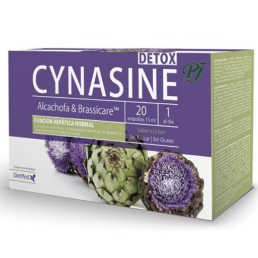 [0503438] Cynasine Detox Ampollas 20X15Ml - Dietmed