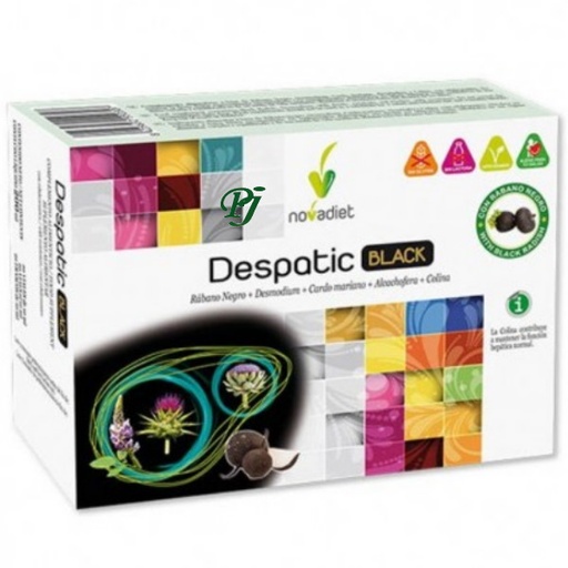 [0503475] Despatic Black Ampollas 20X10Ml - Novadiet