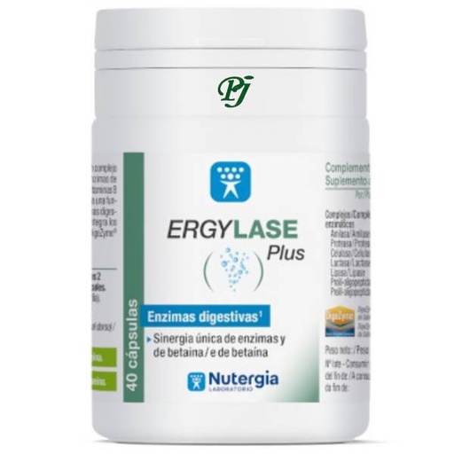 [0503554] Ergylase Plus 40 Capsulas - Nutergia