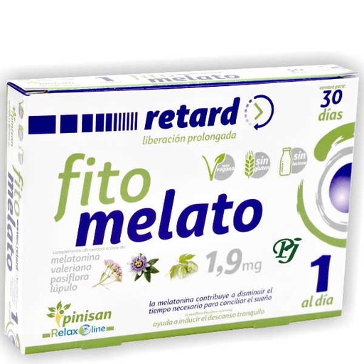 [0503735] Fito Melato 1,9 Retard. Relax Line 30 Cápsulas - Pinisan
