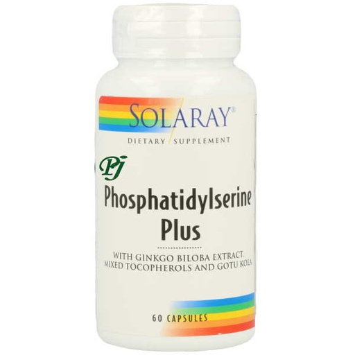 [0503771] Phosphatidylserina Plus 60 Cápsulas - Solaray
