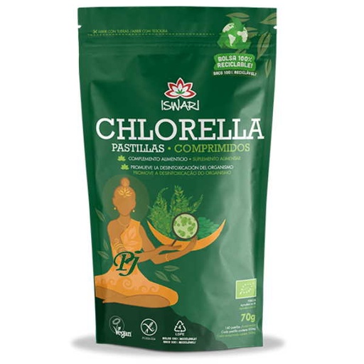 [0503844] Chlorella 140 Comprimidos 70 Gr. - Iswari