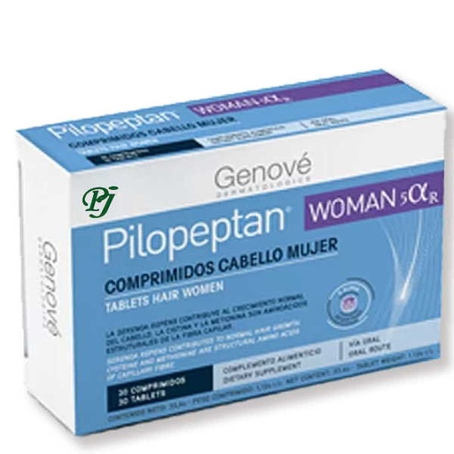 [0503865] Pilopeptan Woman 5 Alfa R Cabello 60 Comprimidos 2 Meses - Genove