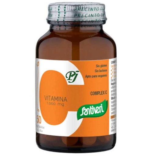 [0504070] Vitamina Complex-C 1000Mg 50 Comprimidos - Santiveri