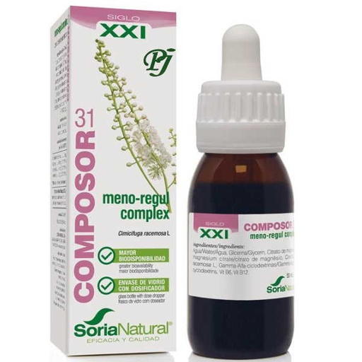 [0504090] Composor 31 50Ml Formula Xxi Meno-Regu - Soria Natural