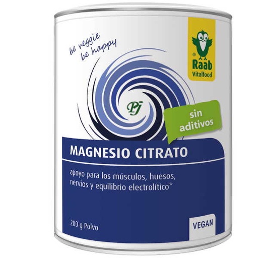 [0504221] Citrato De Magnesio En Polvo 200Gr - Raab