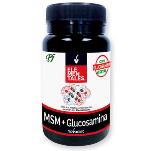 [0504231] Msm+Glucosamina 30 Cápsulas Elementales - Novadiet