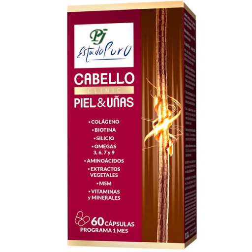 [0504243] Cabello Piel Y Uñas Estado Puro 60 Cápsulas - Tongil