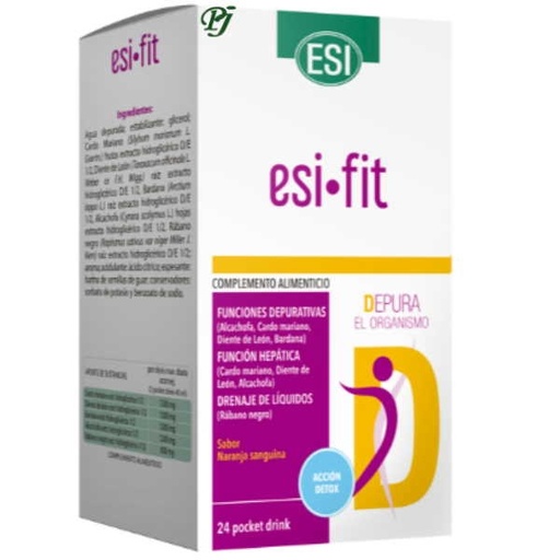 [0504269] Fit Depura Pocket Drink 24 Sobres - Esi