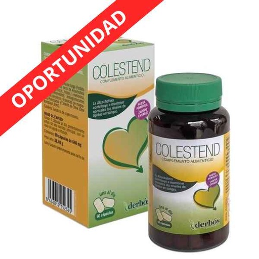 [0504276] Colestend Nueva Formula 60 Capsulas - Derbos