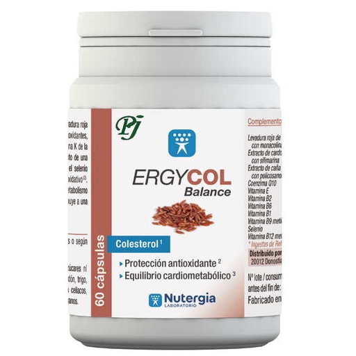 [0504389] Ergycol Balance 60 Capsulas - Nutergia