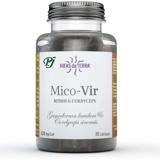 [0504391] Mico Vir-Reishi Y Cordyceps 70 Cápsulas - Hifas Da Terra