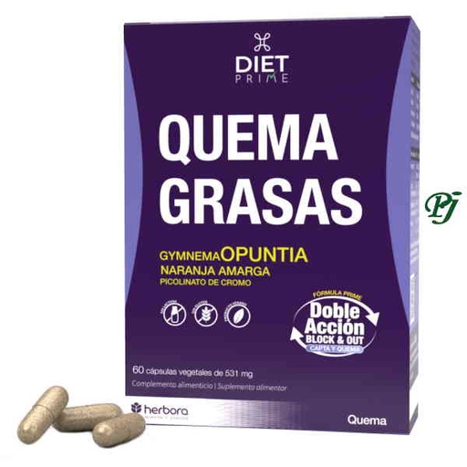 [0504439] Quemagrasas 60 Cápsulas Dietprime - Herbora