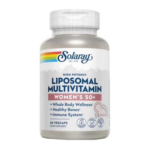 [0504481] Liposomal Multivitamin Mujer 50+ 60 Vegcápsulas - Solaray