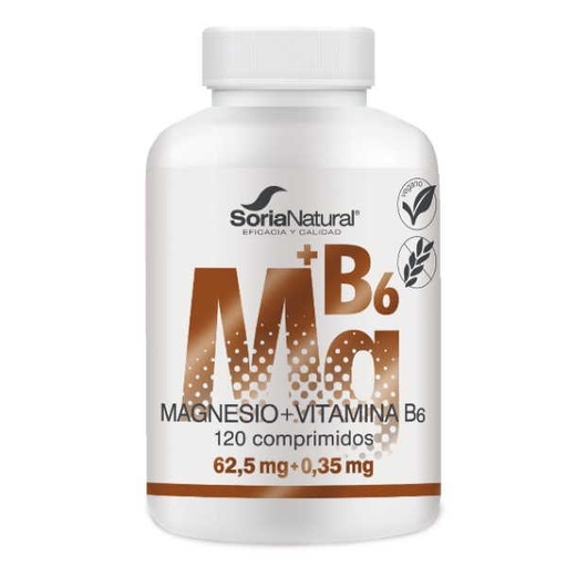 [0504493] Magensio + Vitamina B6 Liberacion Sostenida 120 Comprimidos - Soria Natural
