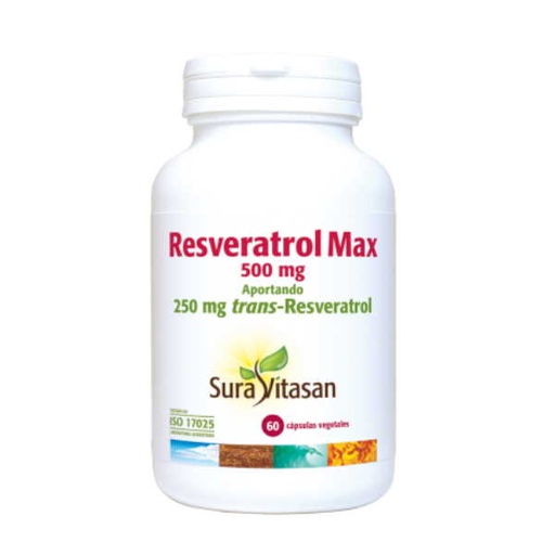[0504495] Resveratrol Max 60 Capsulas - Suravitasan