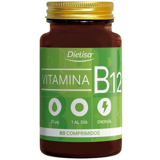 [0504532] Vitamina B12 25Ug 60 Comprimidos - Dielisa