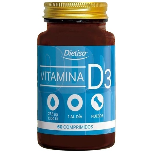 [0504533] Vitamina D3 27,5Ug 1100 Ui 60 Comprimidos - Dielisa