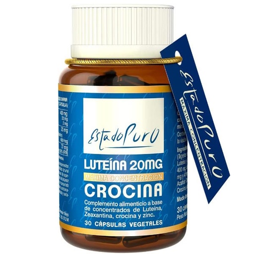[0504558] Luteina Crocina 20Mg 30 Capsulas Vegetales - Estado Puro