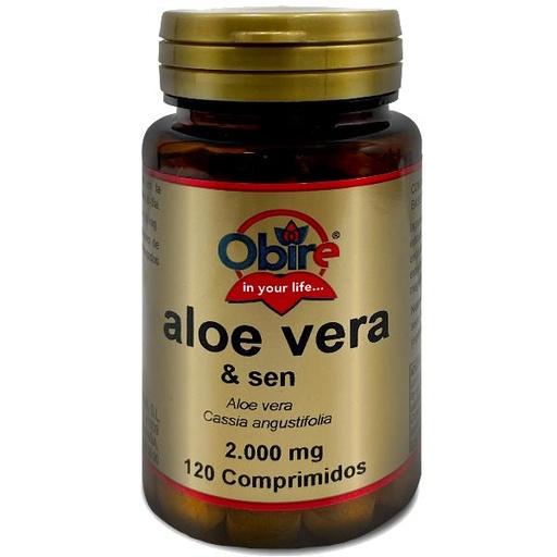 [0504591] Aloe Vera 120 Comprimidos 2000Mg - Obire